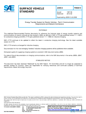 SAE J 2293/2 Series PDF
