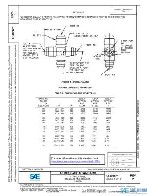 SAE AS 1036 Series PDF