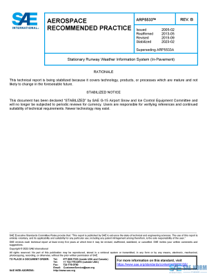 SAE ARP 5533 Series PDF