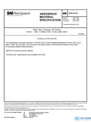 SAE MAM 6415 Series PDF