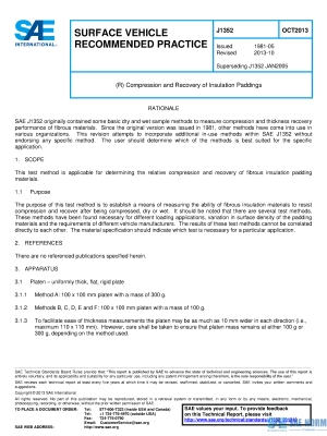 SAE J 1352 Series PDF
