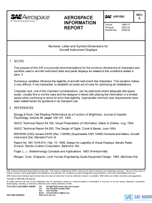 SAE AIR 1093 Series PDF