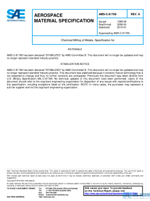 SAE AMSC 81769 Series PDF