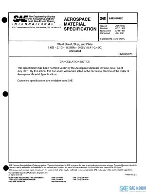 SAE AMS 6406 Series PDF
