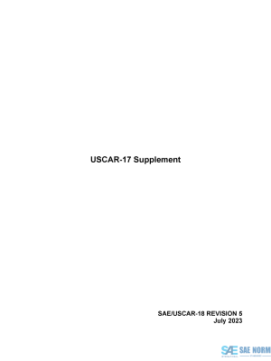 SAE USCAR 18 Series PDF