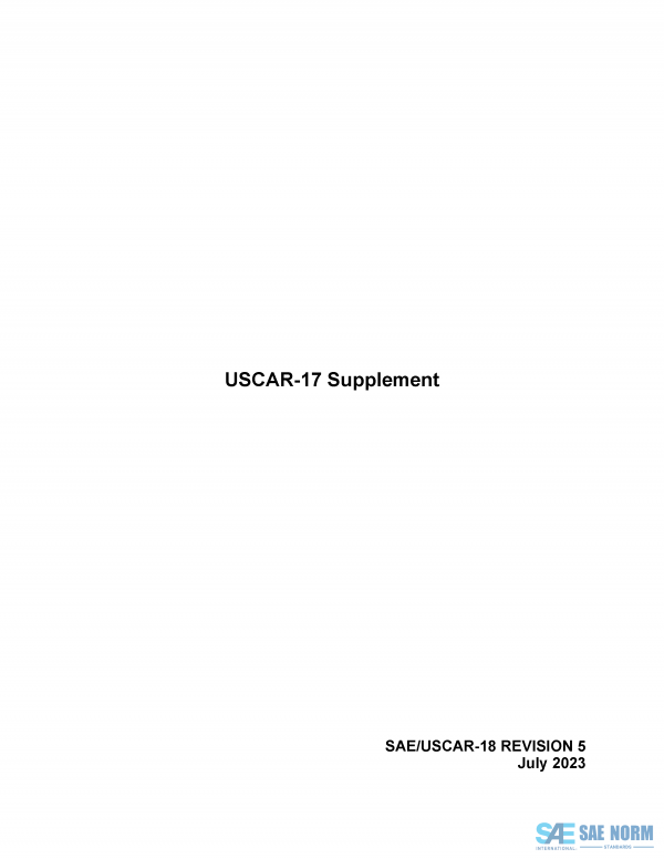 SAE USCAR 18 Series PDF