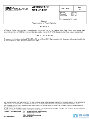 SAE AS 7110/5 Series PDF