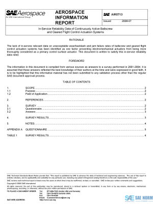 SAE AIR 5713 Series PDF