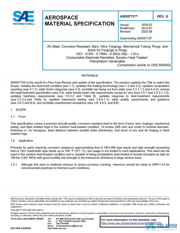 SAE AMS 5773 Series PDF