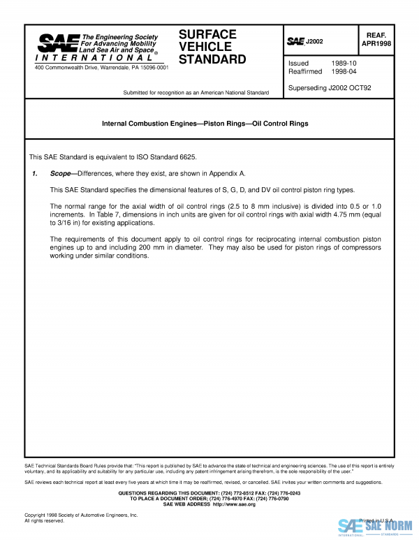 SAE J 2002 Series PDF