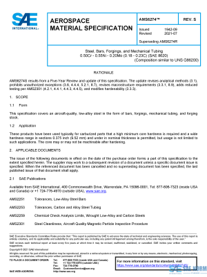 SAE AMS 6274 Series PDF