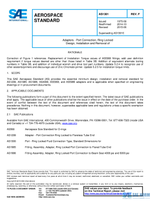 SAE AS 1301 Series PDF