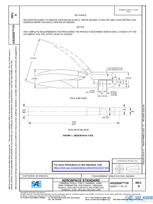 SAE AS 22520/10 Series PDF