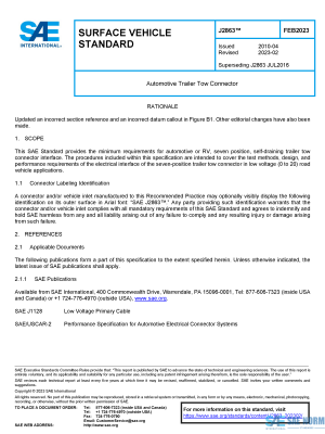 SAE J 2863 Series PDF