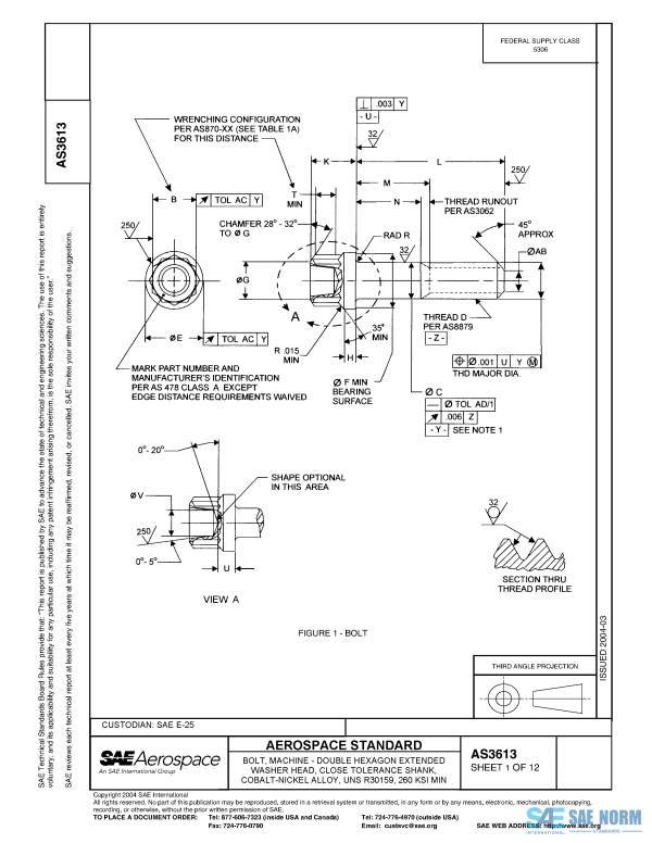 SAE AS 3613 Series PDF