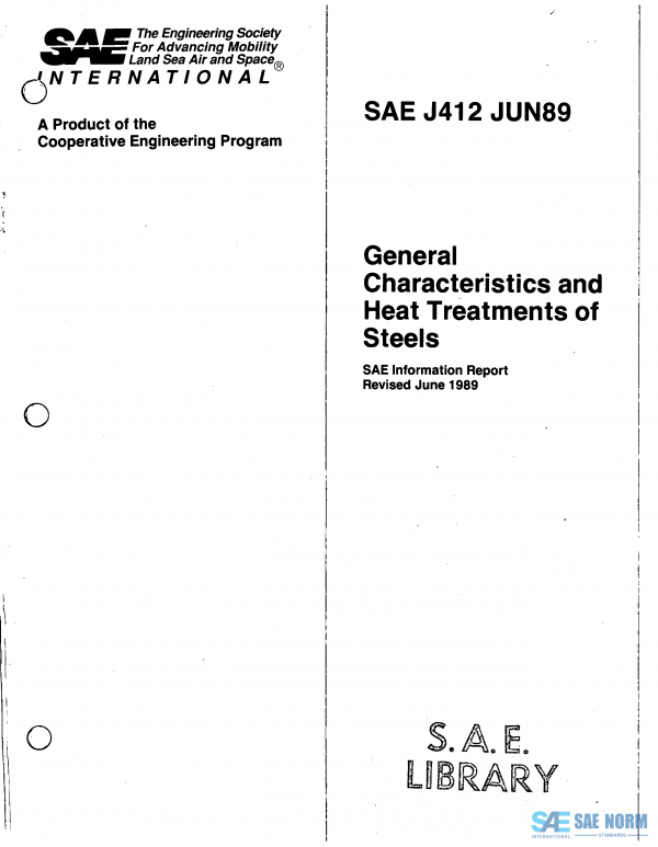 SAE J 412 Series PDF
