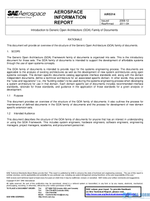 SAE AIR 5314 Series PDF