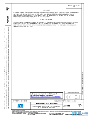 SAE AS 24000 Series PDF