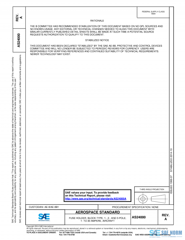 SAE AS 24000 Series PDF
