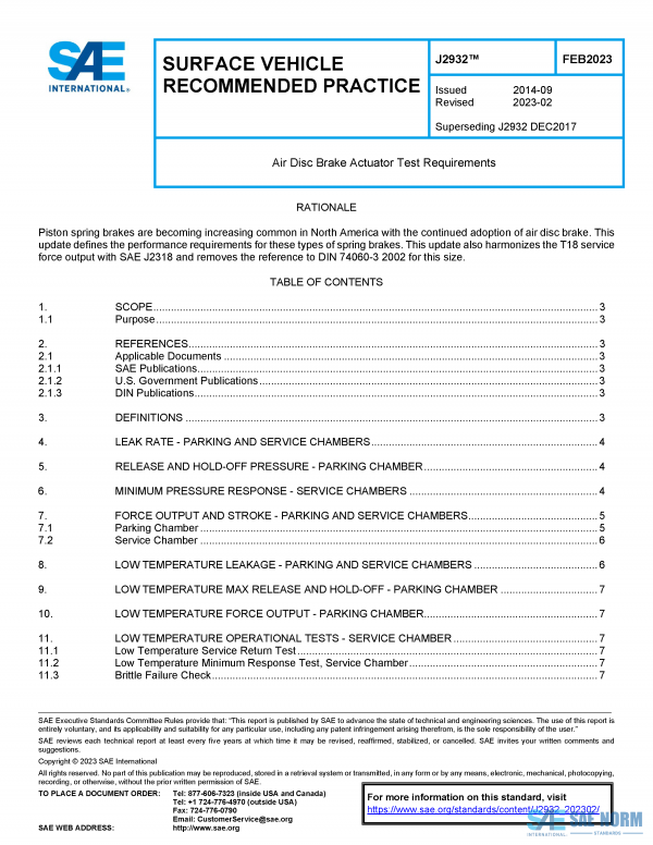 SAE J 2932 Series PDF