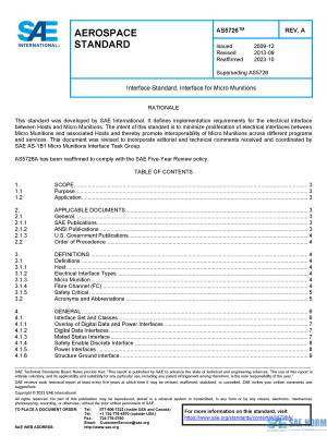 SAE AS 5726 Series PDF