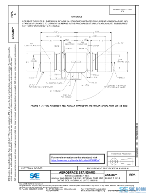 SAE AS 6446 Series PDF