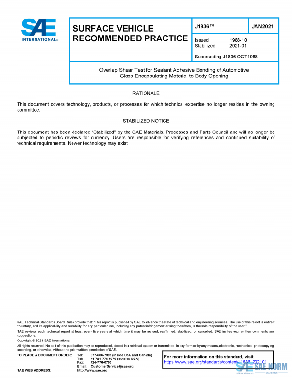 SAE J 1836 Series PDF