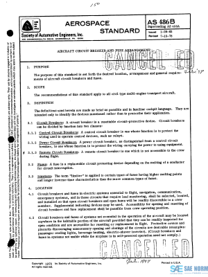 SAE AS 486 Series PDF