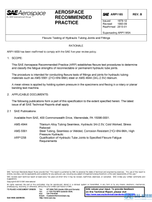 SAE ARP 1185 Series PDF