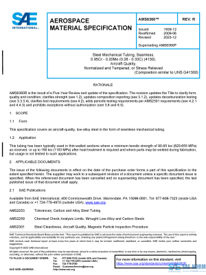 SAE AMS 6360 Series PDF
