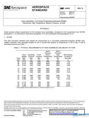 SAE AS 620 Series PDF