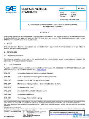 SAE J 292 Series PDF