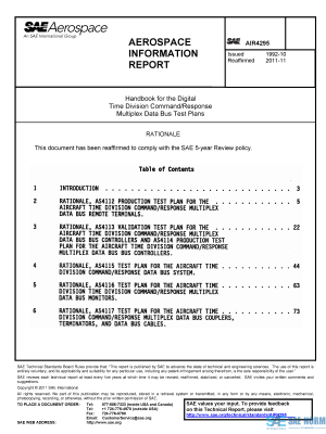 SAE AIR 4295 Series PDF