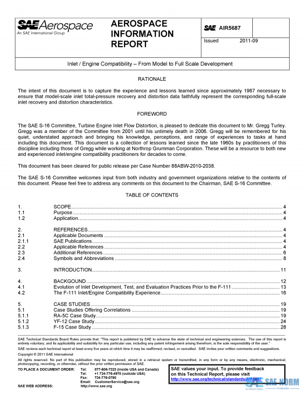 SAE AIR 5687 Series PDF