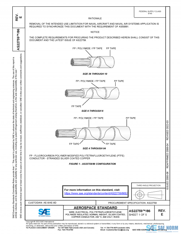 SAE AS 22759/86 Series PDF
