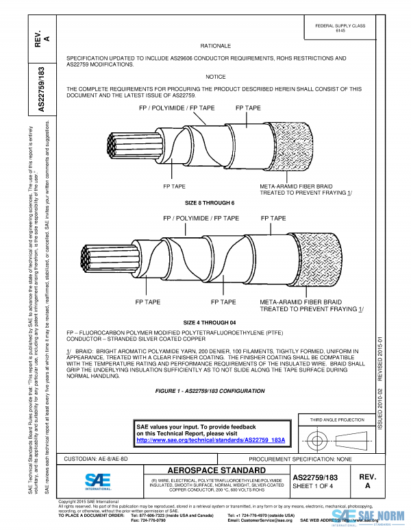 SAE AS 22759/183 Series PDF