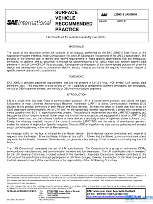 SAE J 2602-3 Series PDF