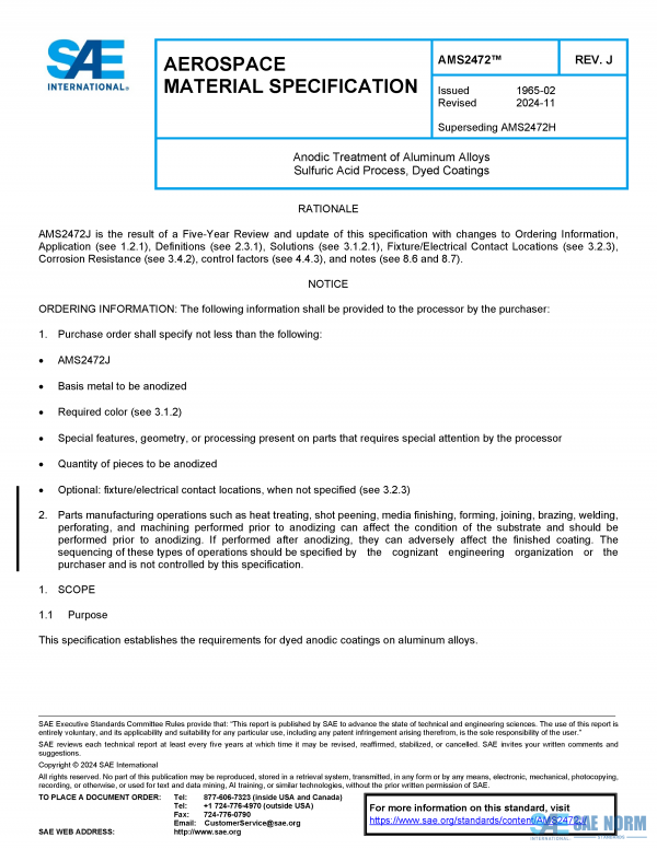 SAE AMS 2472 Series PDF