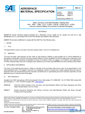 SAE AMS 5811 Series PDF