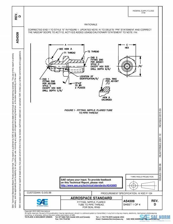SAE AS 4309 Series PDF