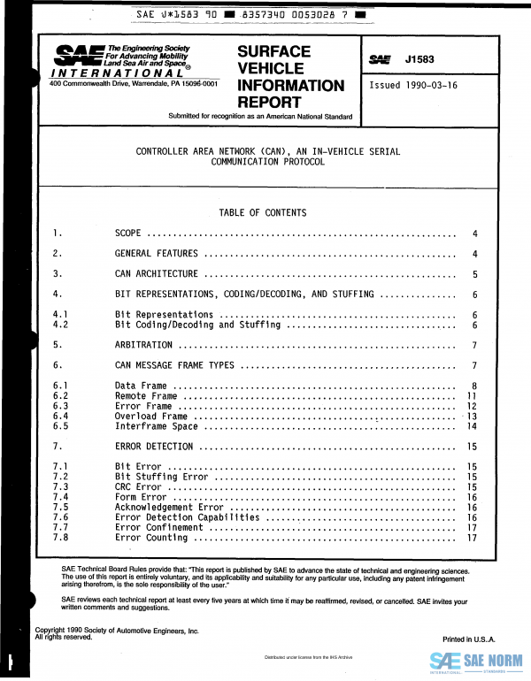 SAE J 1583 Series PDF