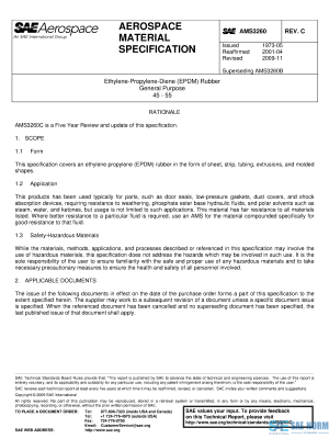 SAE AMS 3260 Series PDF