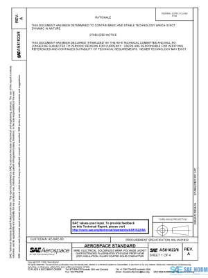 SAE AS 81822/8 Series PDF