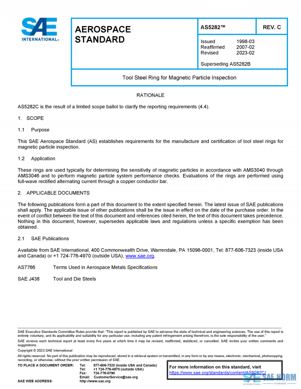 SAE AS 5282 Series PDF