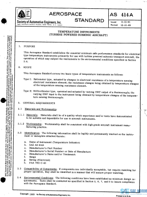 SAE AS 414 Series PDF