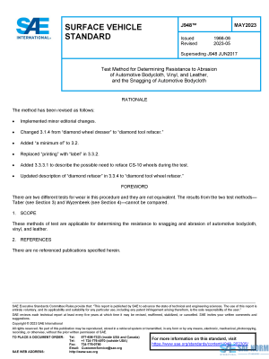 SAE J 948 Series PDF