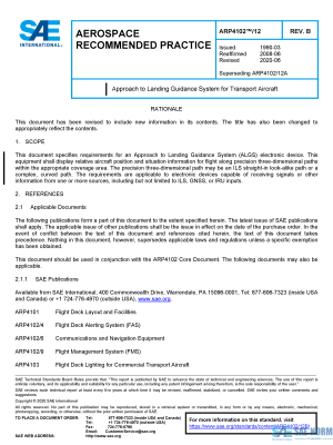 SAE ARP 4102/12 Series PDF