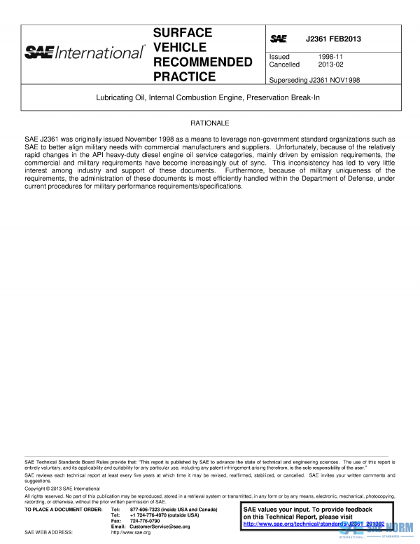 SAE J 2361 Series PDF