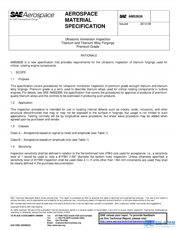 SAE AMS 2636 Series PDF
