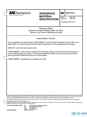 SAE MAM 2241 Series PDF